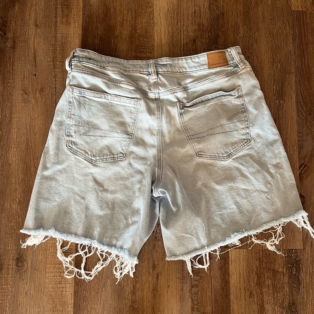 AE stretch low rise baggy 8in jorts - Picture 3 of 6